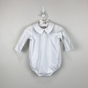 The Beaufort Bonnet Company Peter Pan Collar Onesie 6-12 Months